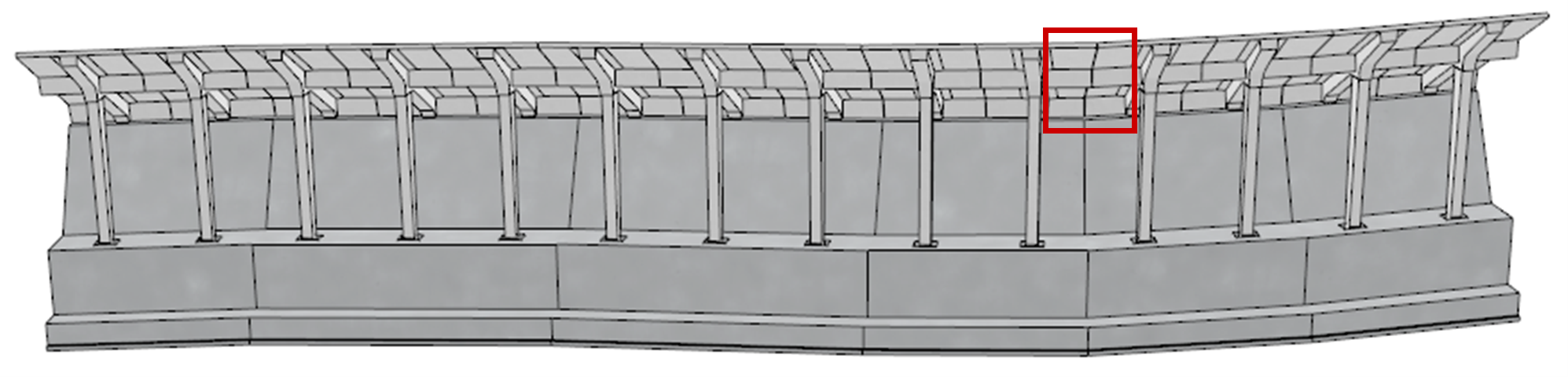 図－5 現場再現3Dモデル(全体)
